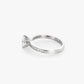 1.0ct ラウンドシェイプ ダイヤモンド ハーフエタニティリング