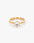 1.0ct ラウンドシェイプ ダイヤモンド リング