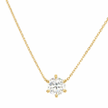 1.0ct ラウンドシェイプ ダイヤモンド ネックレス